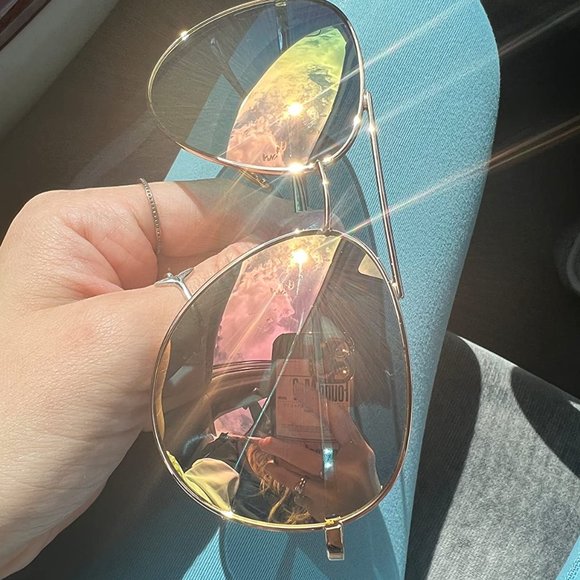 Mirrored polarized sunglasses main image 9
